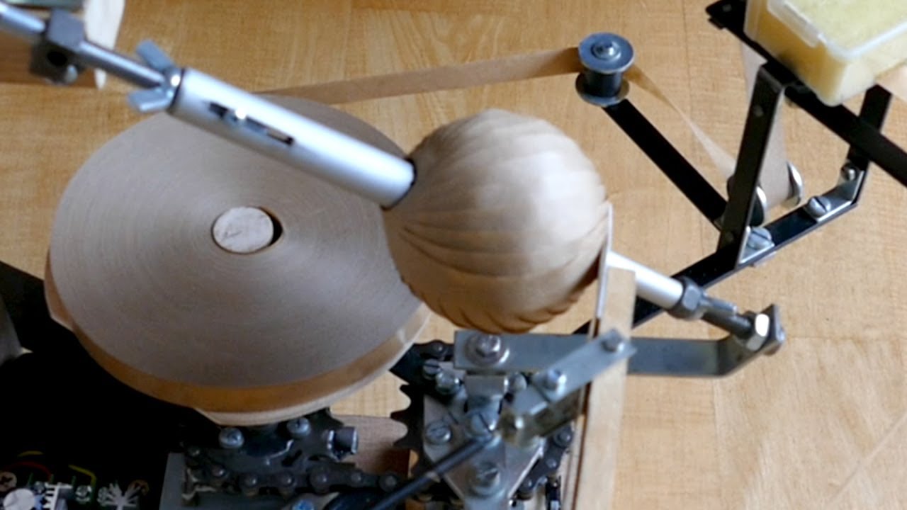meine KUGELBOMBEN PASTING MASCHINE Review / homemade firework shell pasting machine