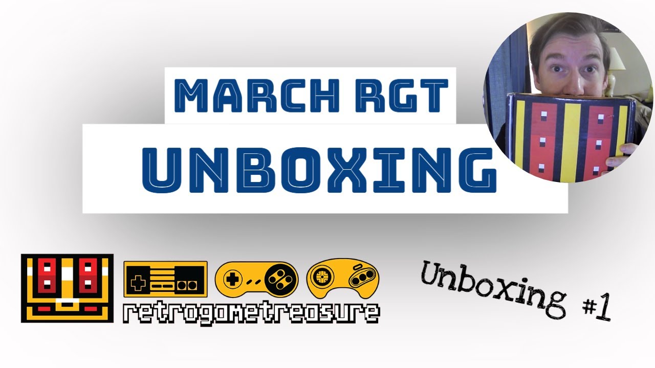 Retro Game Treasure Unboxing #1 - March 2021