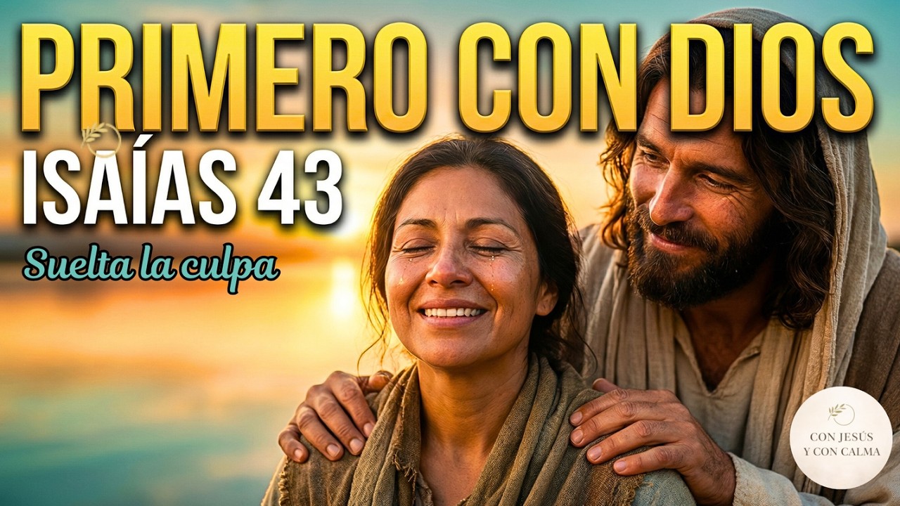 ISAIAS 43 Habla con Dios y suelta la culpa que te detiene | Oración con Jesus