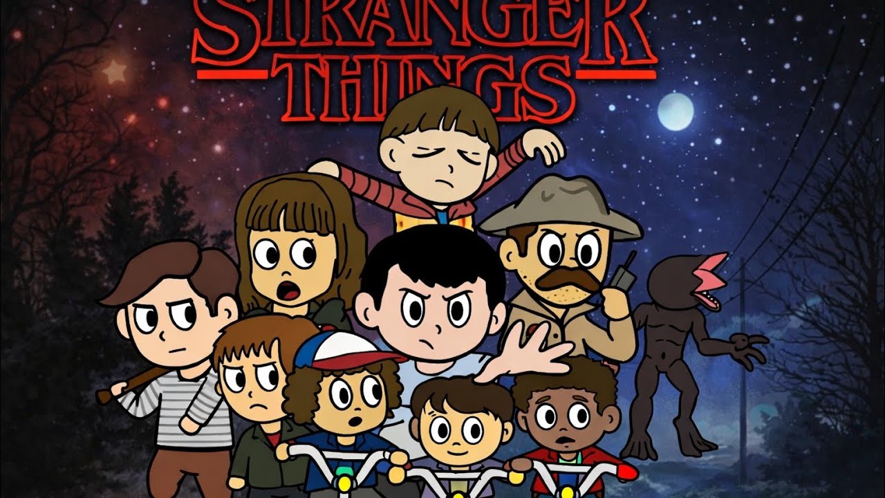 The Unlimited 'Stranger things 'recap toon 