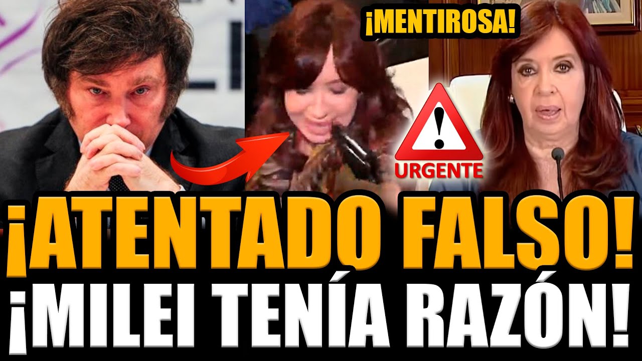🚨&iexcl;DENUNCIA a CRISTINA por AUTOATENTADO! &iexcl;MILEI TEN&Iacute;A RAZ&Oacute;N! | FRAN FIJAP
