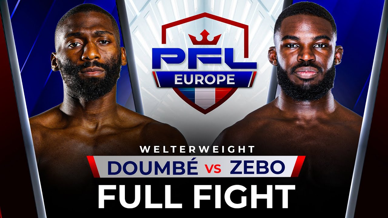 (HD FULL FIGHT) Cedric Doumbe vs Jordan Zebo | PFL Paris (Walkout, Intros, KO, & Interview)