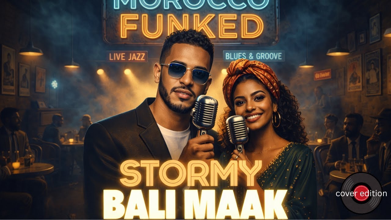 🎷 Bali Maak – Stormy | Moroccan Groovy Funk Cover (Female Voice) | بالي معاك 🇲🇦🎶