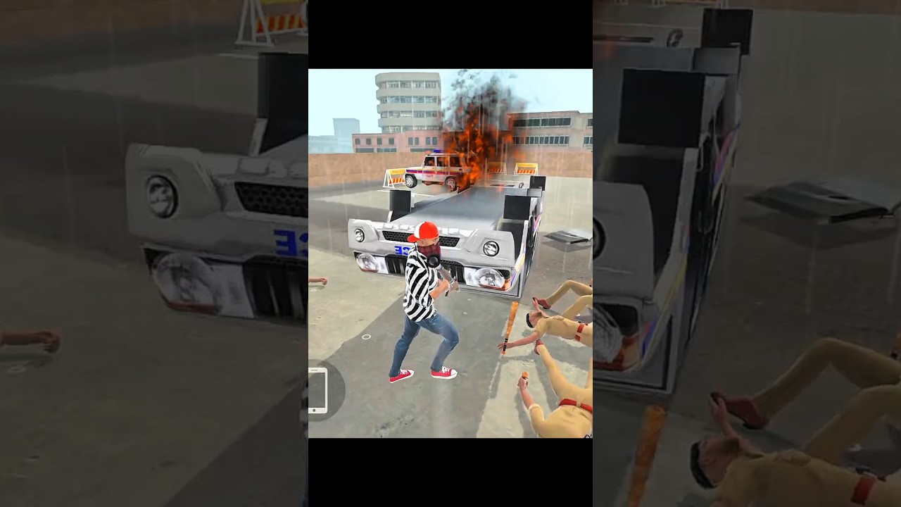 Indian Theft Auto 😡👊 Simulator| #game #short #video #indian