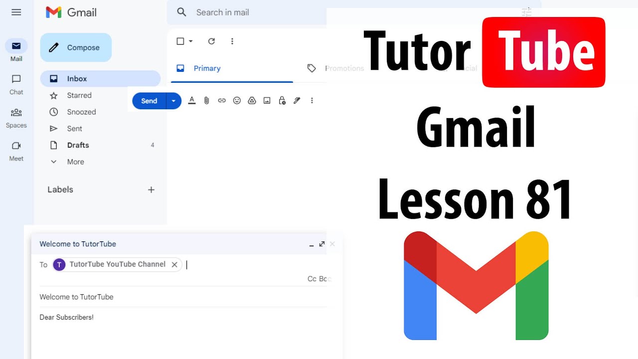 Gmail Tutorial - Lesson 81 - Forwarding Emails
