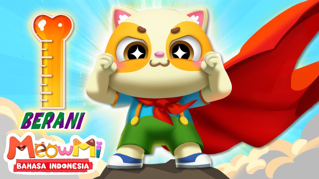 Berani, Sayang | Lagu Keberanian | Kebiasaan Baik Anak | MeowMi Family Show Bahasa Indonesia