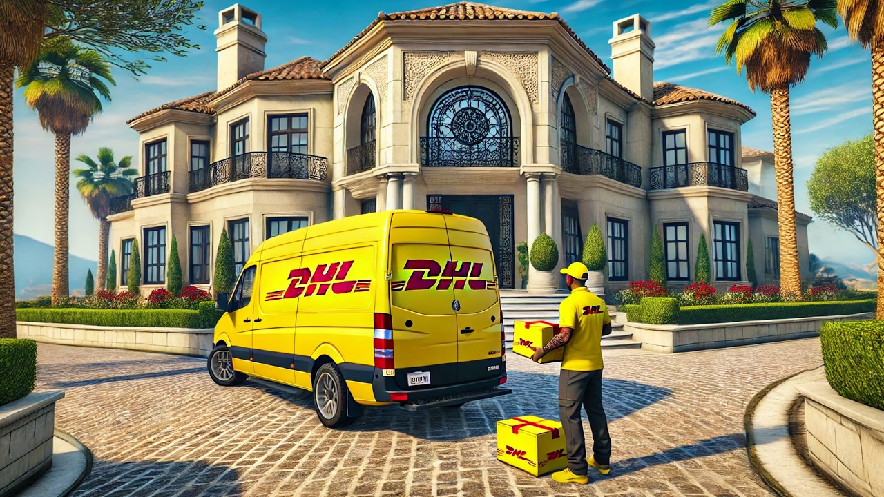 CURIER pe CAMION PENTRU 24 de ORE in GTA 5!