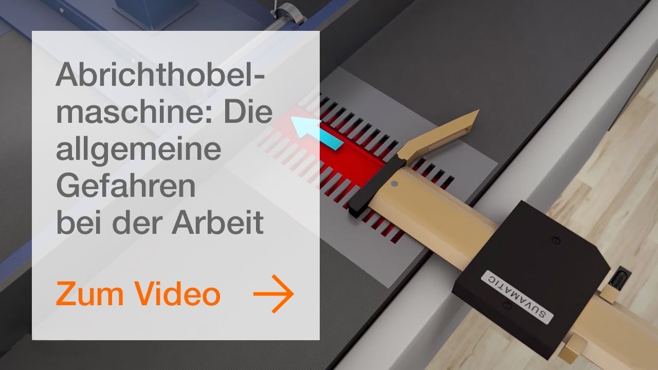 Abrichthobelmaschine: Holz sicher und effizient bearbeiten