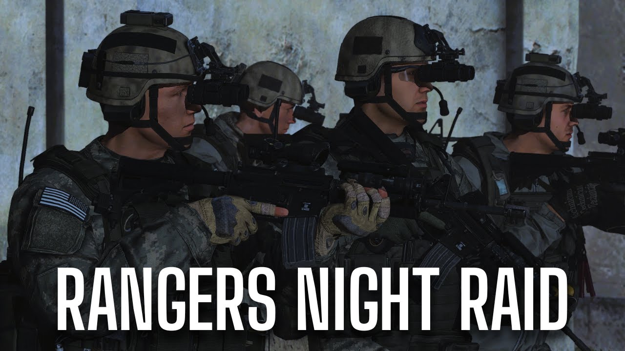 US Army Rangers Night Raid in Iraq 2006 | Arma 3