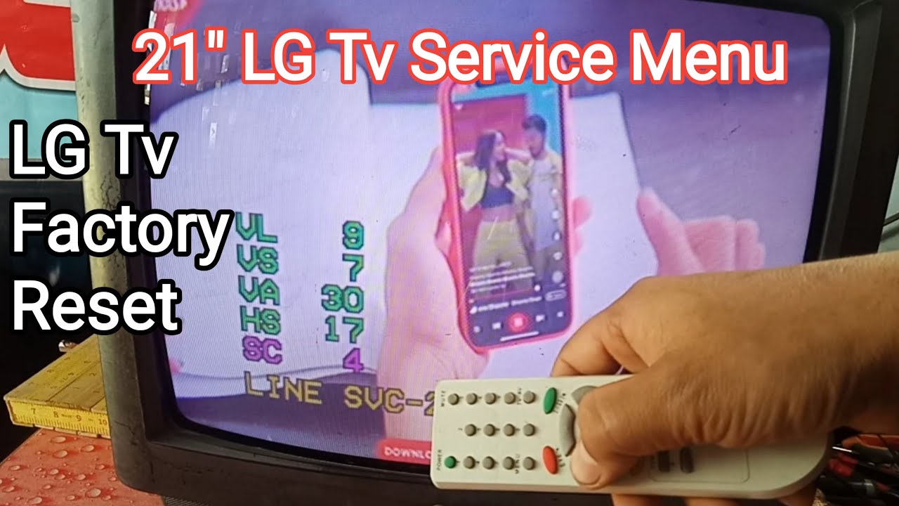 How To Open LG TV Service Mode | Softwere | Factory Reset | 21
