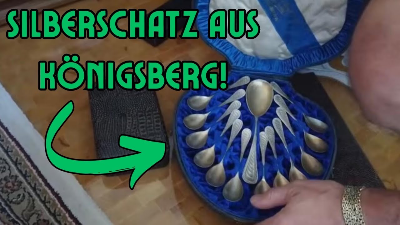 Wohnungsauflösung mit Silber Schatz aus Königsberg und Kuriositäten auf dem Dachboden