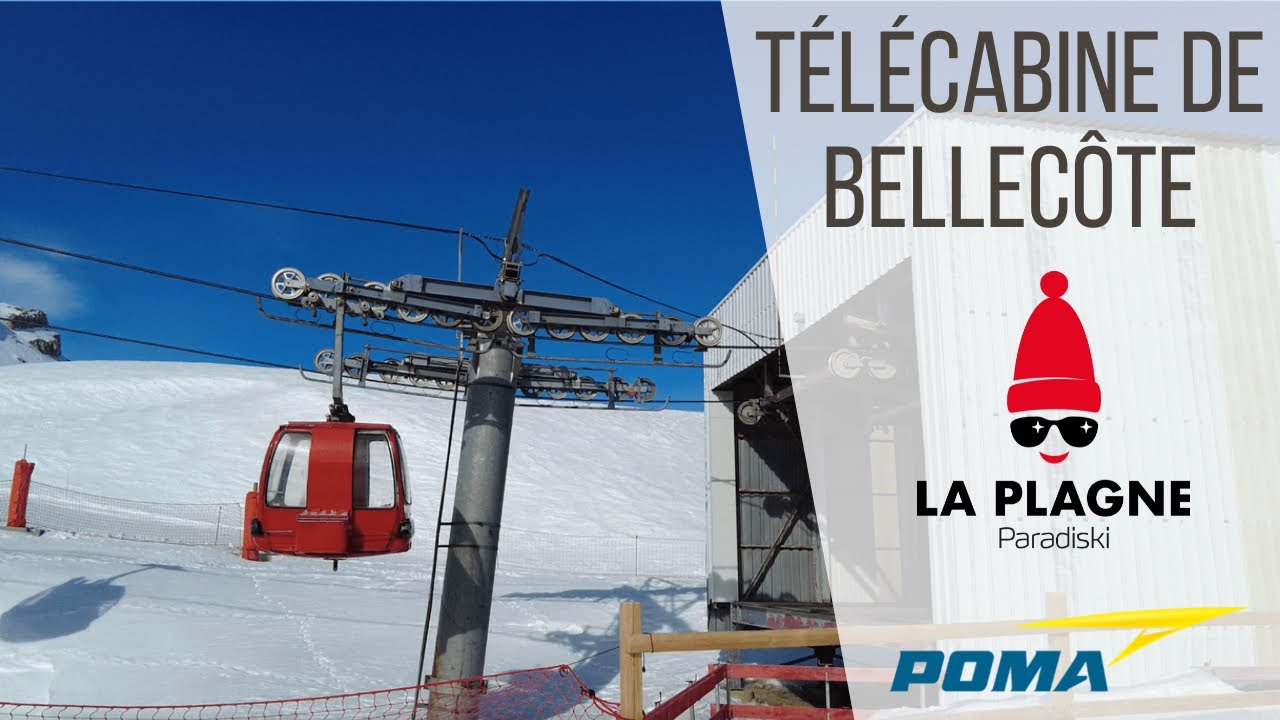 Télécabine de Bellecôte | La Plagne