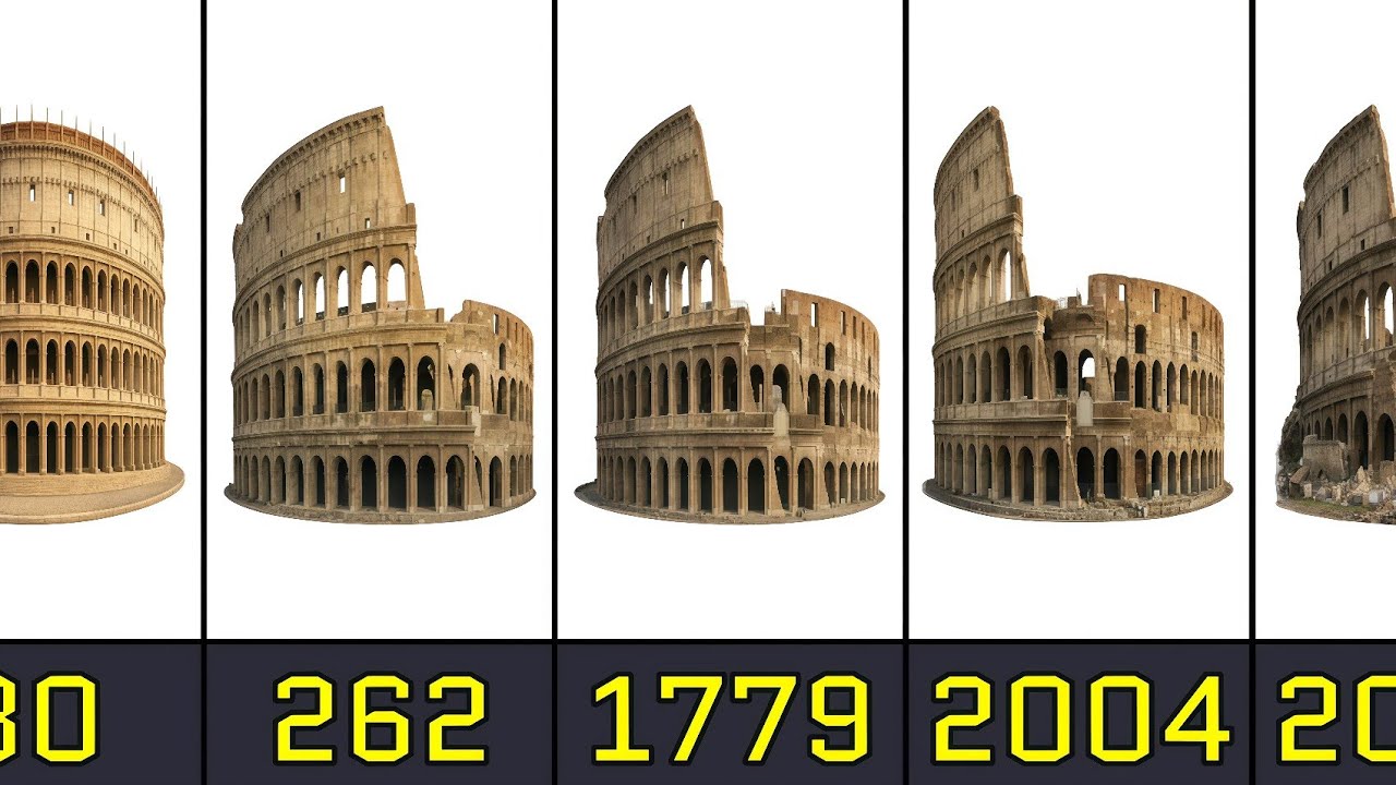 The Evolution of the Colosseum From 70 to 2026