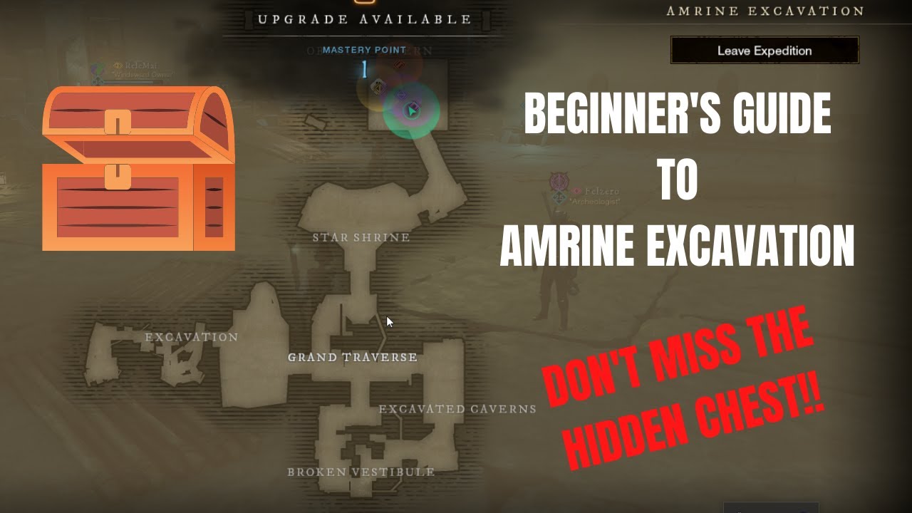 New World: Amrine Excavation Guide