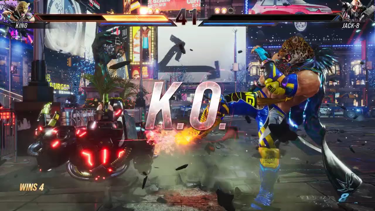 King is too difficult Character in Tekken 8.