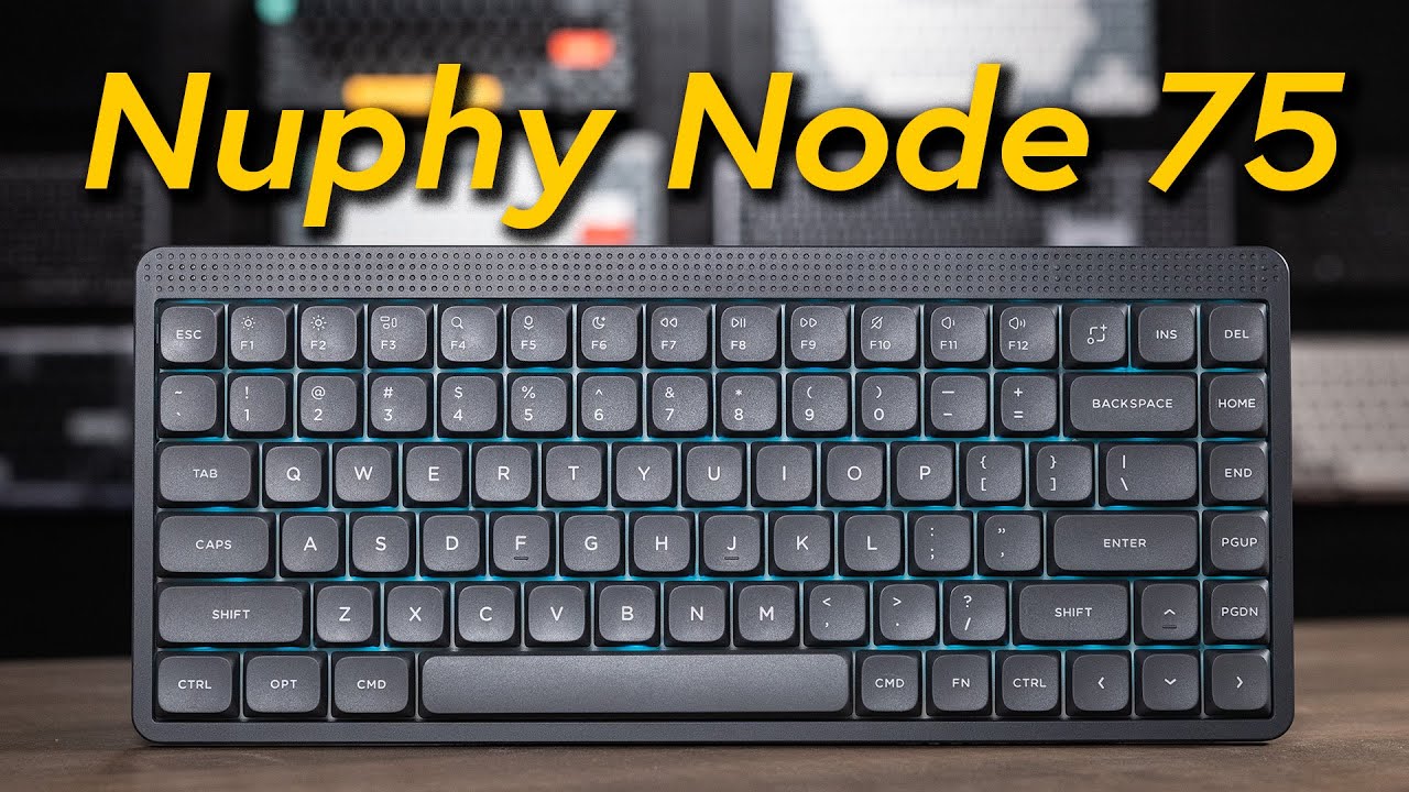 Is this the BEST Budget 75% Keyboard? NuPhy Node75 Full Review & Sound Test