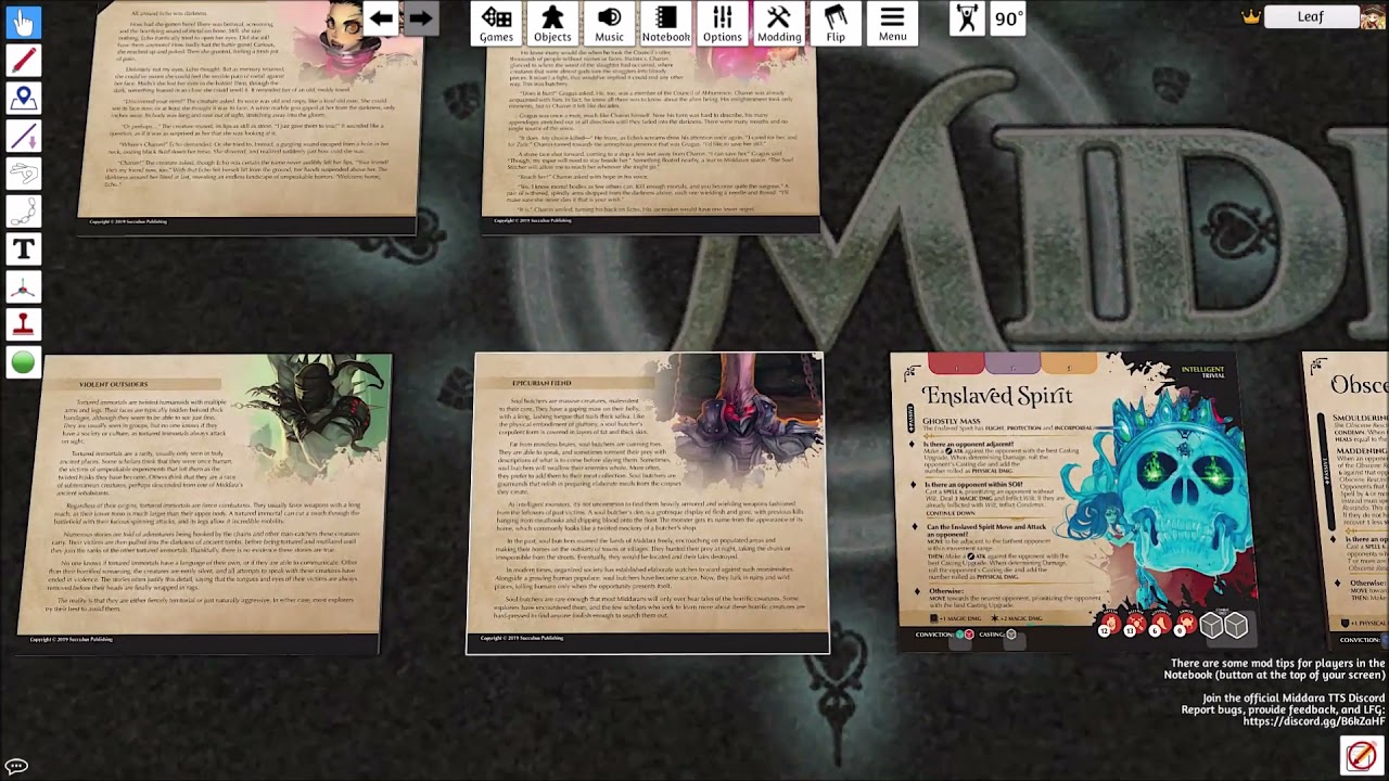 Let's Play Middara (Part 103) Lore, Rules, and Critique