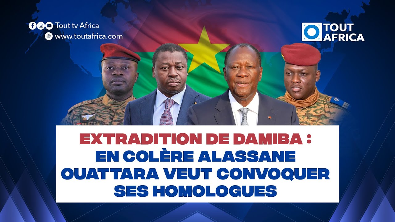 Extradition de Damiba : En colère Alassane Ouattara veut convoquer ses homologues