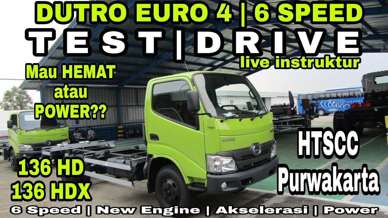 TES DRIVE HINO DUTRO 6 Speed 136 EURO 4 2022❗di HTSCC Purwakarta ❗Power & Akselerasinya GILA ‼️