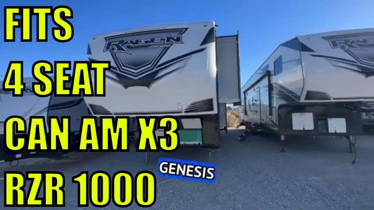 This 5th wheel Toyhauler feels BIGGER then 33 feet!