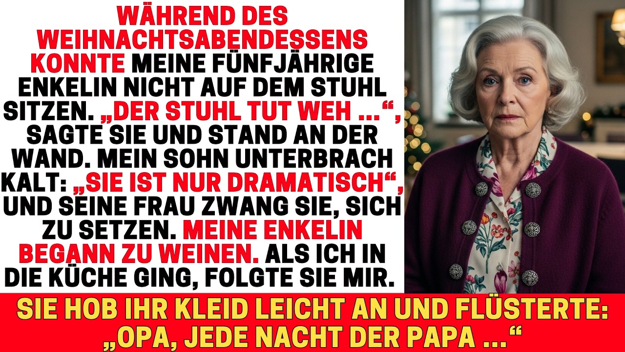 MEINE ENKELIN SAGTE: „DER STUHL TUT WEH“ – WAS SIE MIR IN DER KÜCHE ZEIGTE, ÄNDERTE ALLES