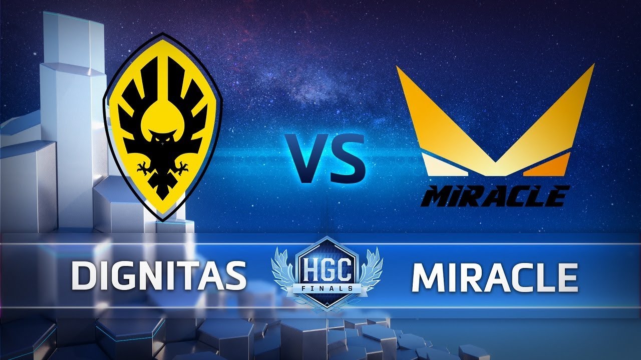 HGC Finals 2018 - Game 2 - Dignitas vs. Miracle - Bracket Stage Semifinals