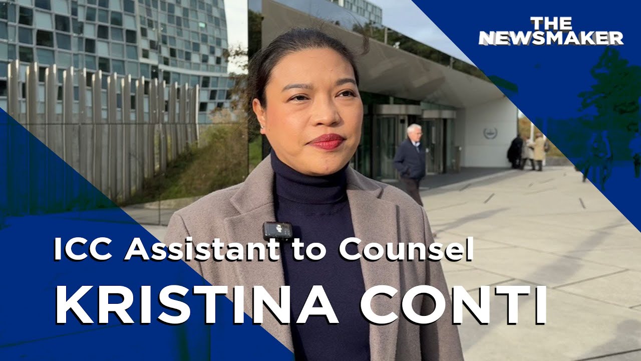 The Newsmaker: ICC Assistant to Counsel Kristina Conti
