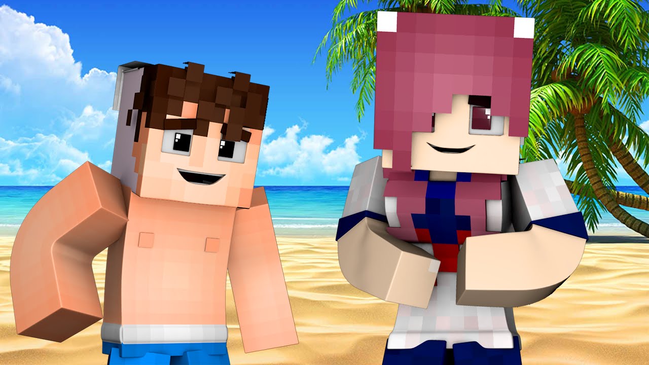 Средняя школа Яндере — ПЛЯЖНАЯ ВЕЧЕРИНКА! (Minecraft Roleplay) #46
