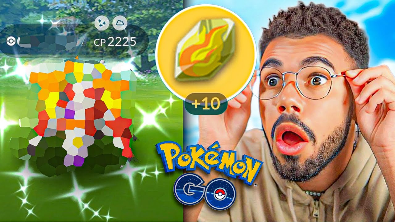 6 ANOS JOGANDO E EU NUNCA VI ESSE POKEMON… 😍😱🤯 #pokemongo