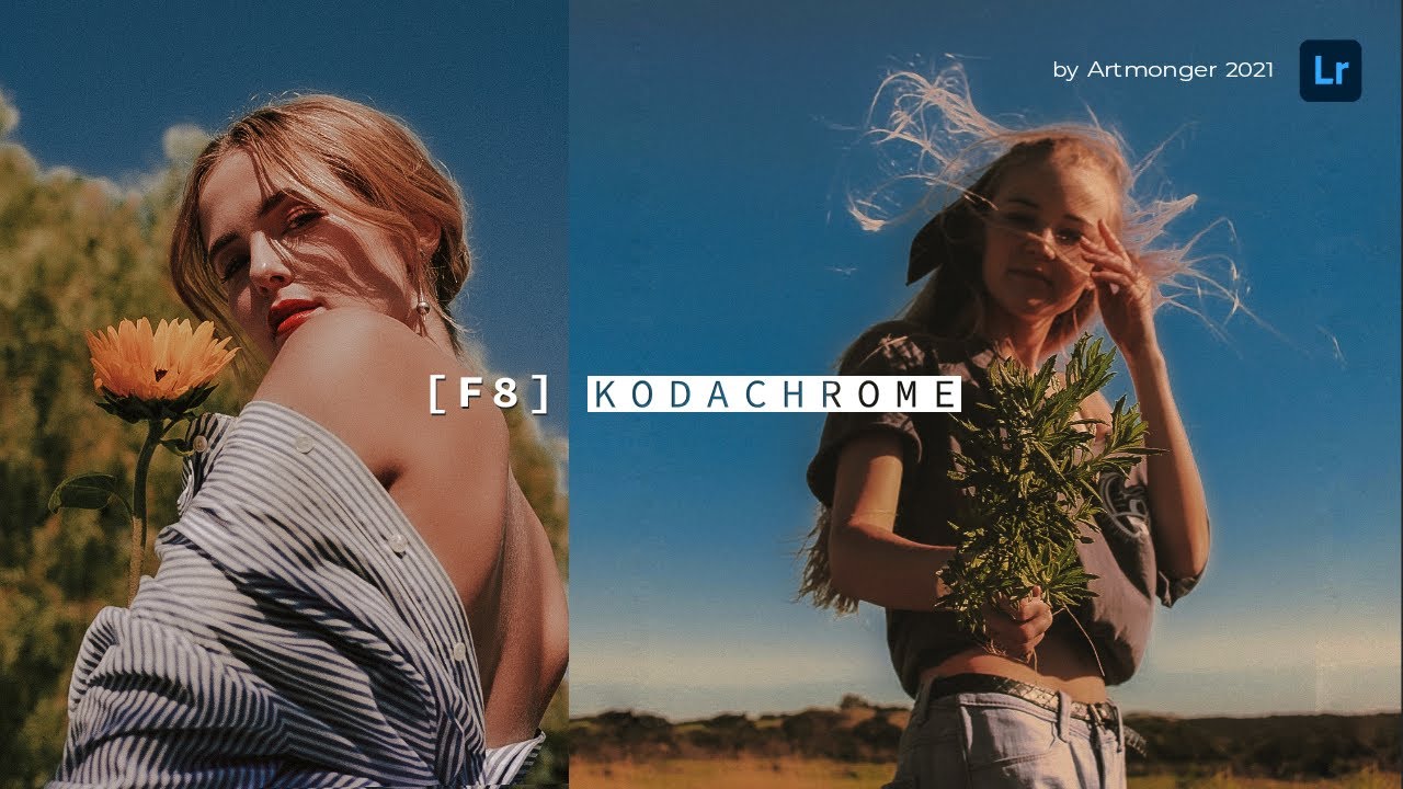 [F8] '70s Vintage Kodachrome Film Lightroom Preset | KODACHROME (Free DNG)
