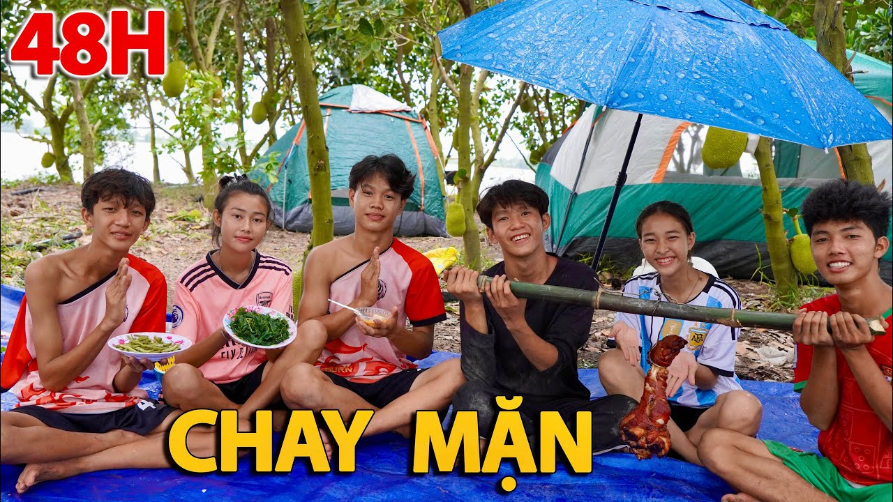 Anh Thời Đại | Thử Thách 48H Cắm Trại Ngoài Đồng - Chay & Mặn | Tập 1