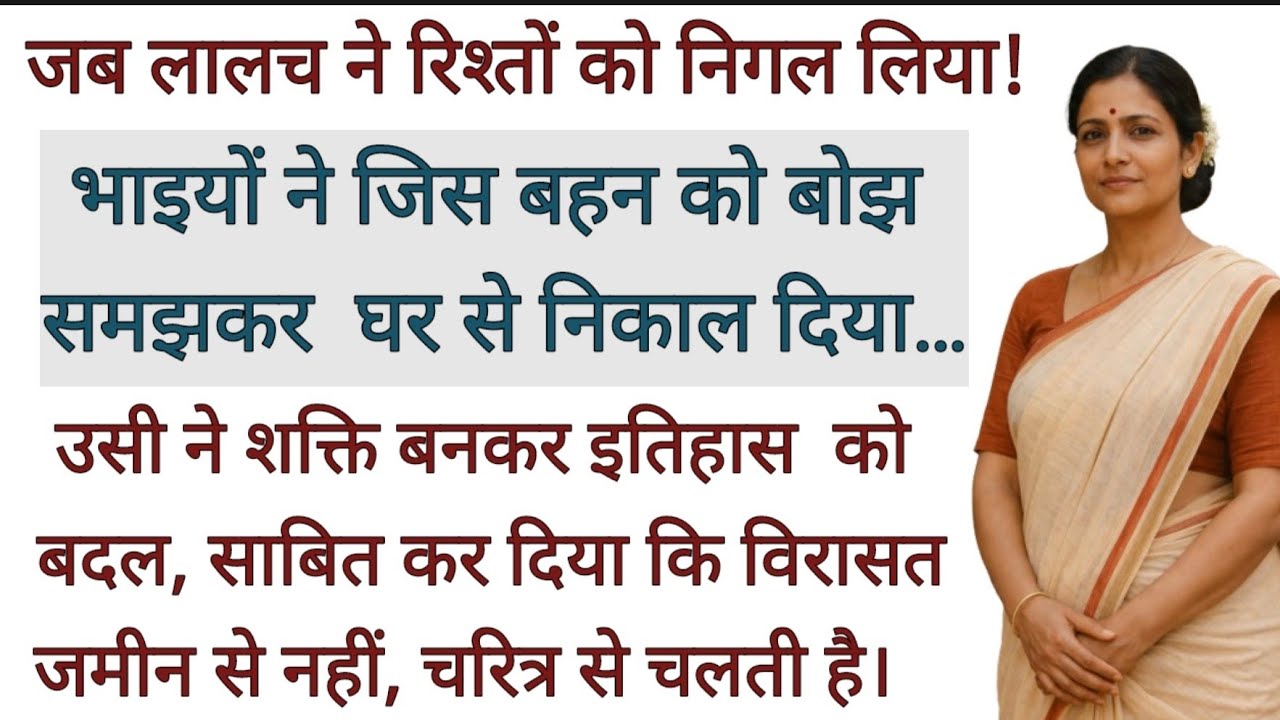  विरासत ज़मीन नहीं… ज़मीर से चलती है। #hearttouching #motivational #story 