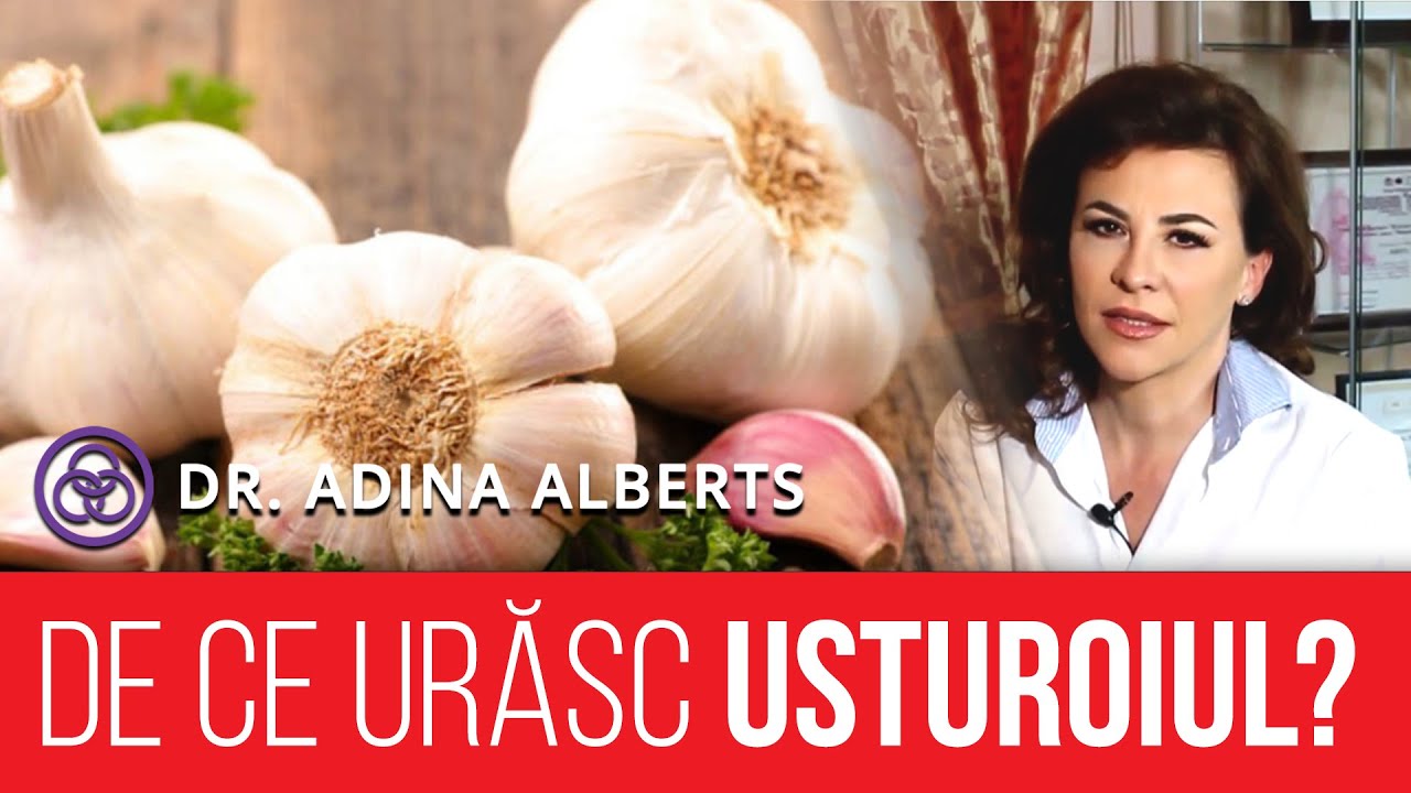 Dr. ADINA ALBERTS | De ce urăsc #usturoiul?