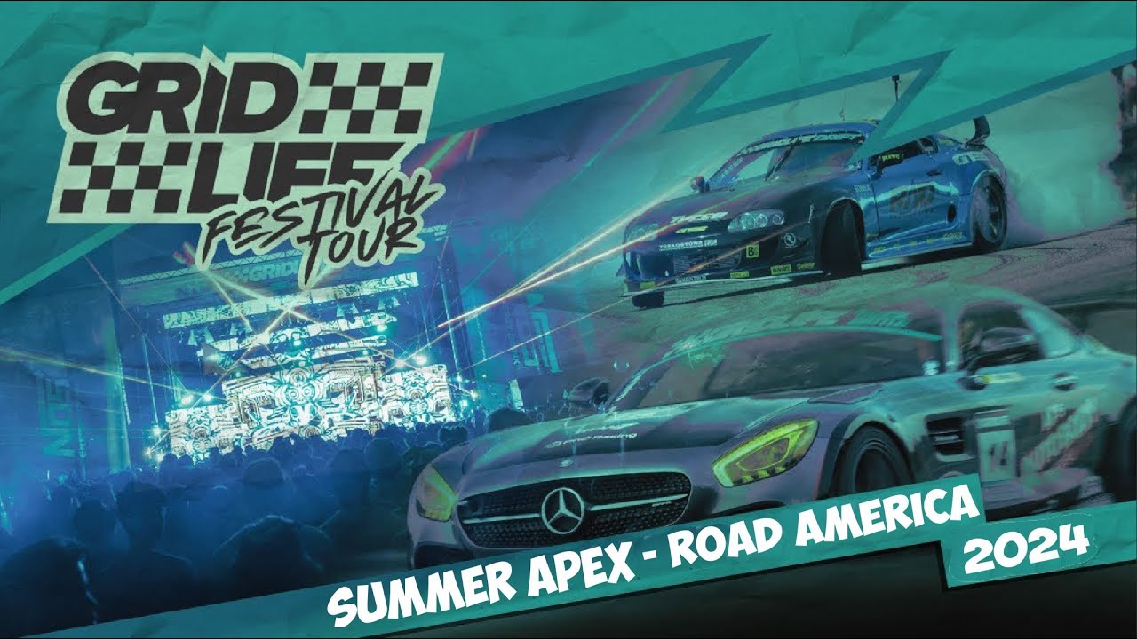 GRIDLIFE SUMMER APEX FESTIVAL AT ROAD AMERICA FT DEADMAU5