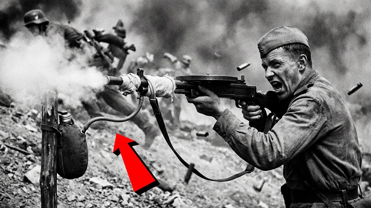 Il a transformé la mitrailleuse DP-27 en une arme que les allemands appelaient la scie russe