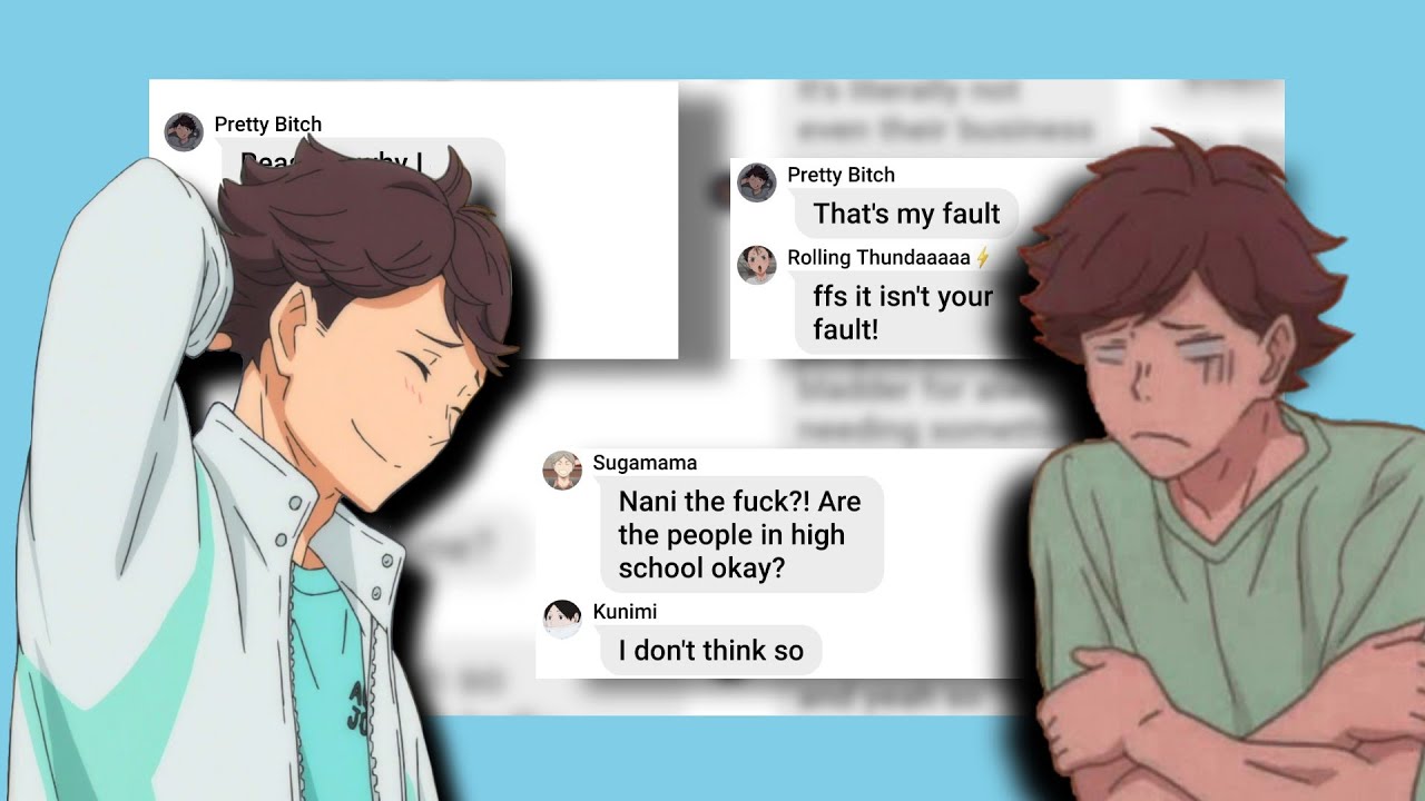 Reasons why Oikawa got bullied in school | skit