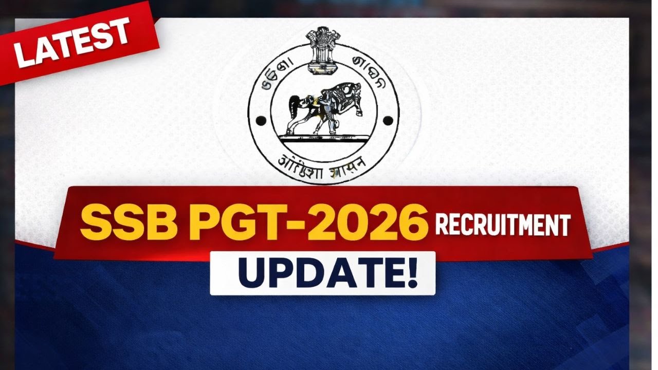 SSB PGT-2026 Recruitment Update