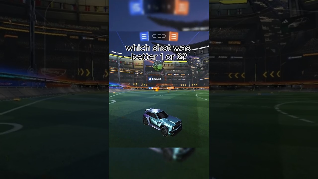 Which shot was better 1 or 2? 