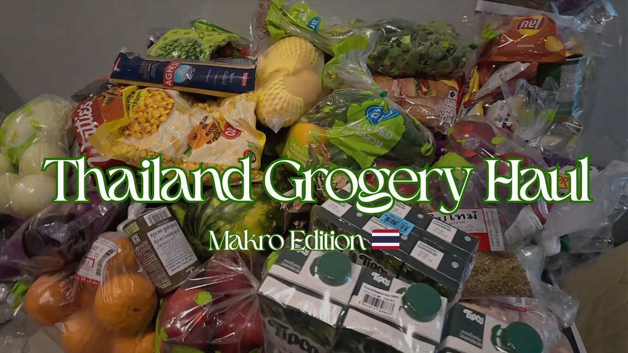 Grocery Haul | MAKRO Edition | Thailand's Sam's Club 🇹🇭