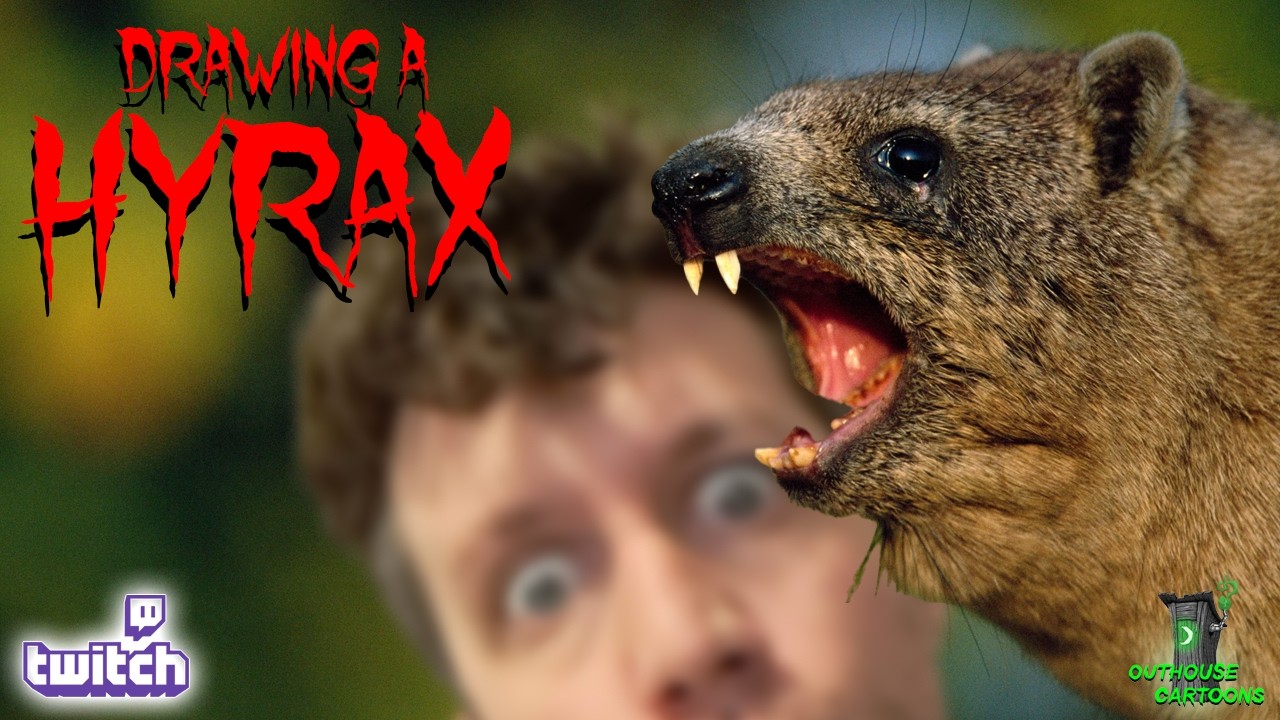 Drawing a Vampire Hyrax
