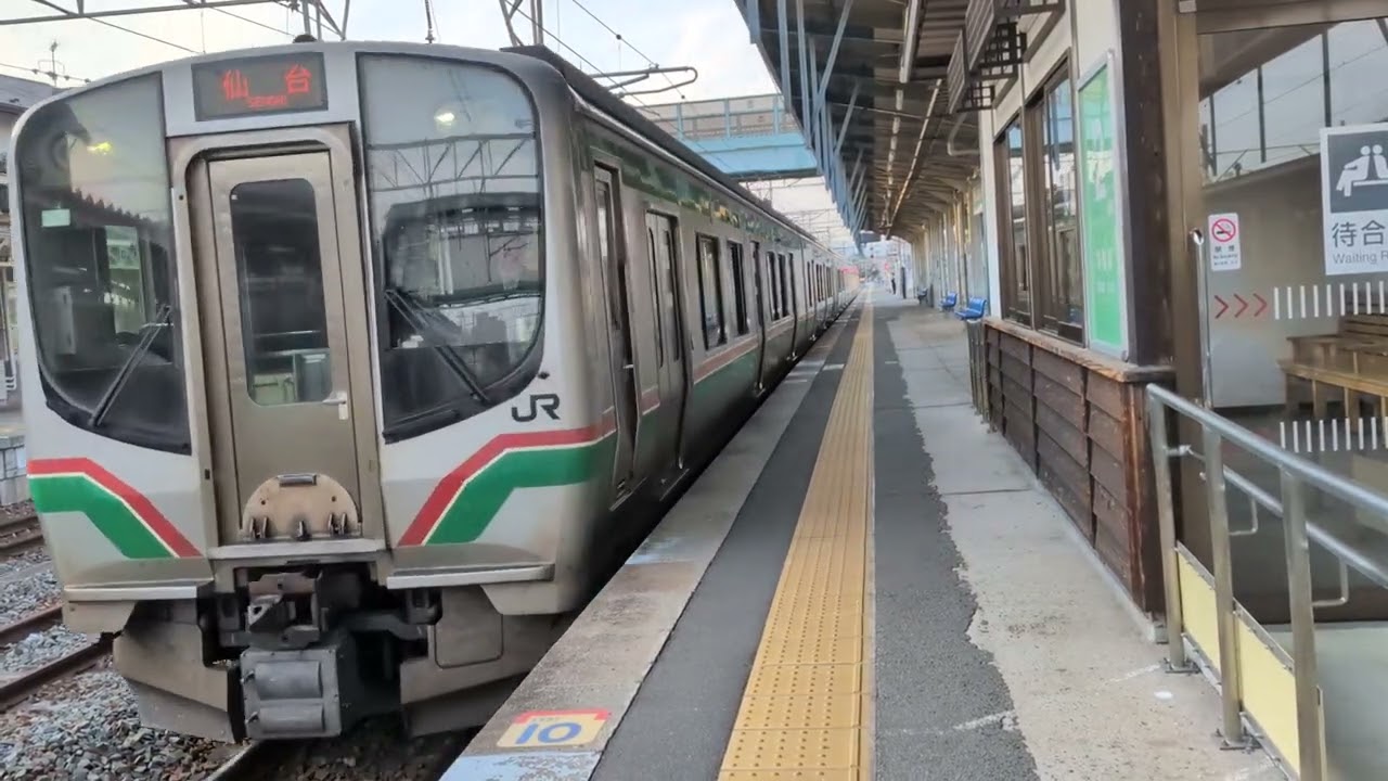 721系原ノ町駅入線シーン