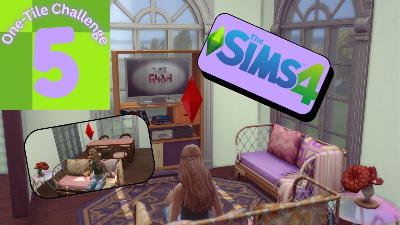 One-Tile Challenge #5 (The Sims 4)