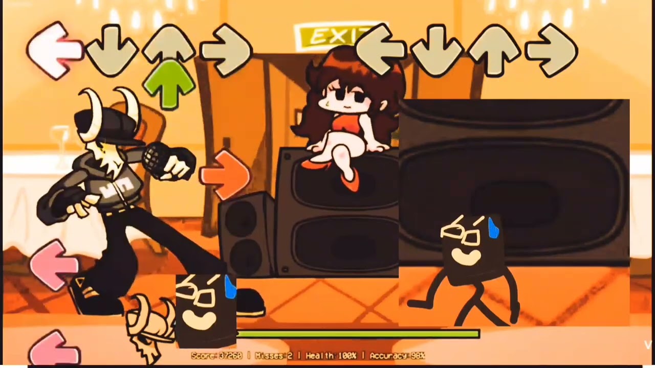 FNF vs mr mac GF invite /character draw by Connoratarms and cutscene animated by Connoratarms 