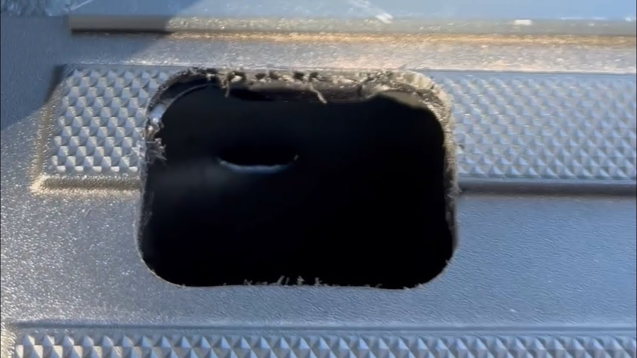 How to Perfectly Cut out the Stake Pockets on a 2024 Ford F-150