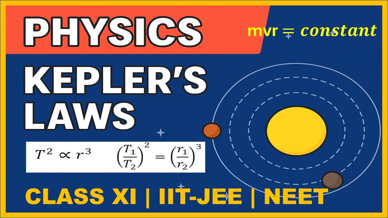 Kepler's Law | Class XI | Physics | Gravitation | IIT- JEE | NEET | BGK Fusion | Er. P. C. Yadav Sir