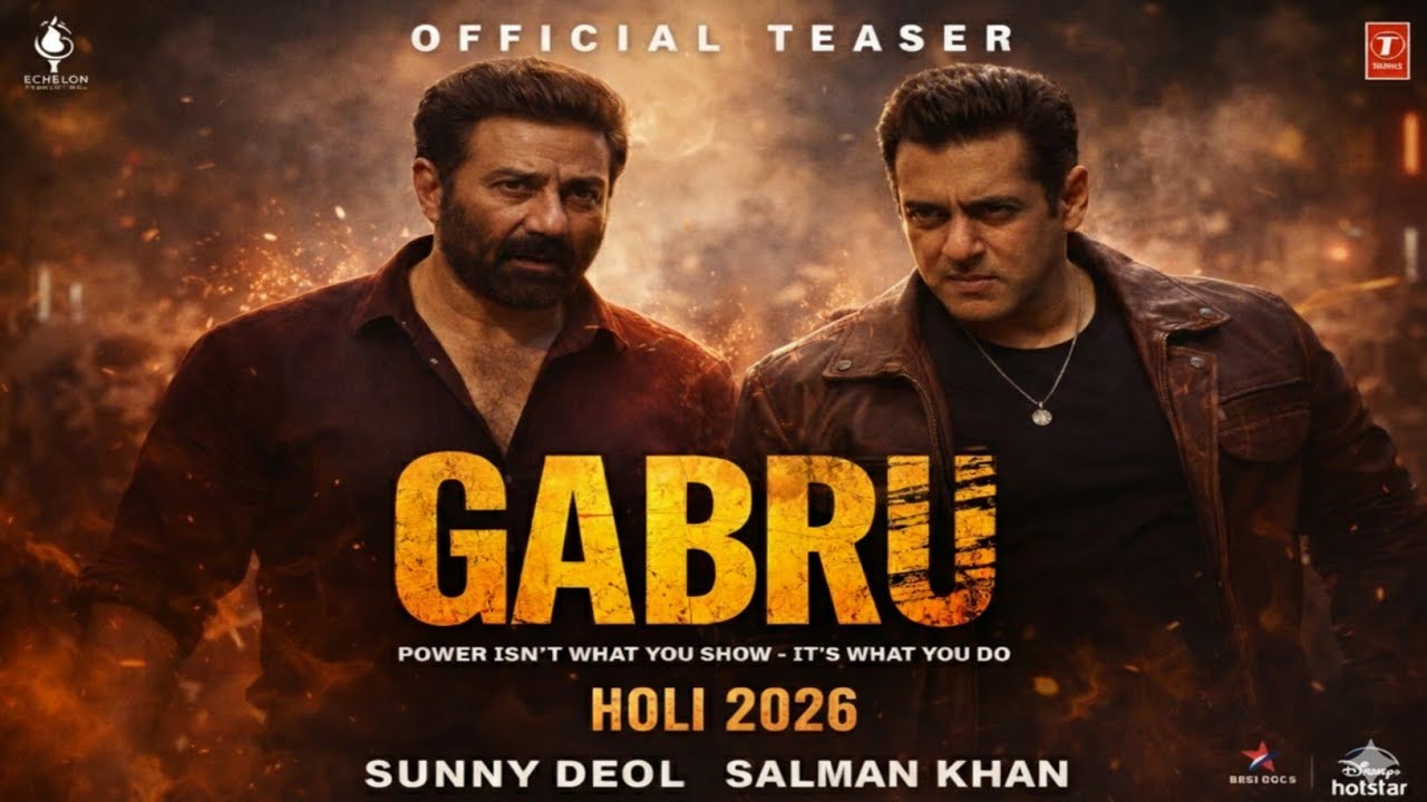 GABRU Official Trailer 🔥 Sunny Deol & Salman Khan Simran Prit Kamani Power Packed Comeback