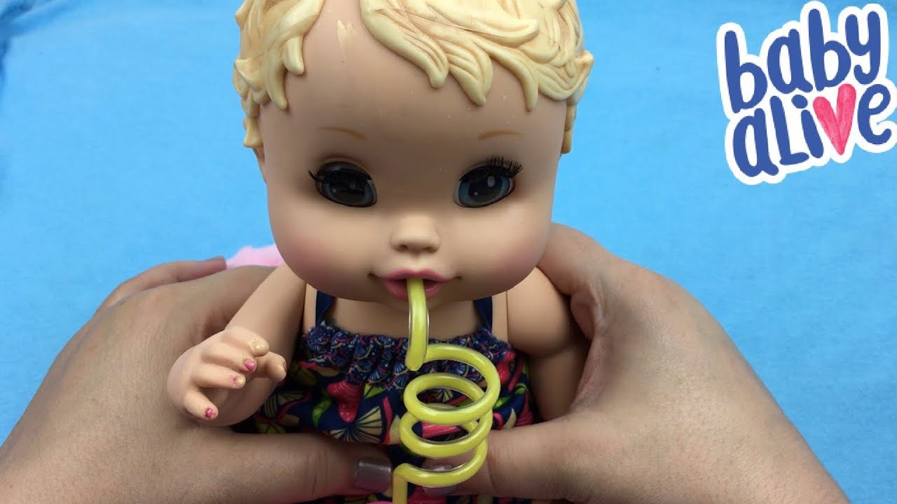 Morning Orange Doll Juice with Baby Alive Sip n Slurp
