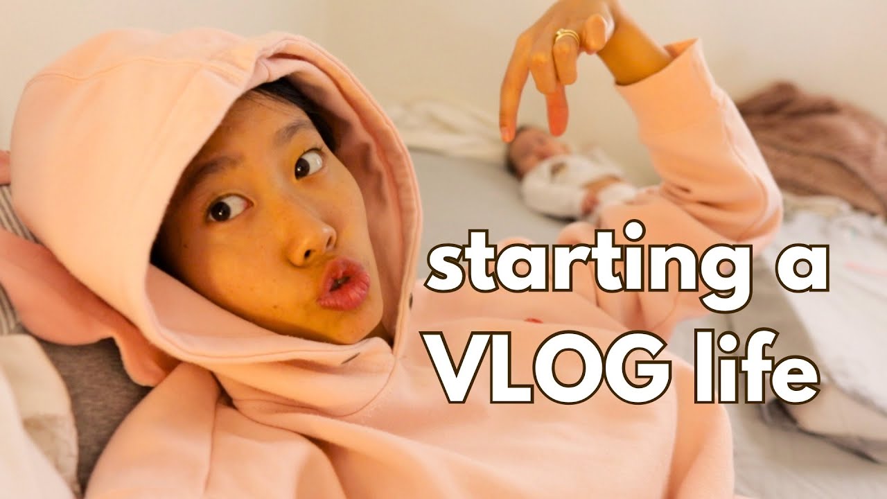 my very first VLOG - 22 yrs old new mom