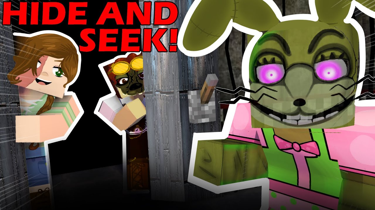 HIDE AND SEEK IN FAZBEAR'S FRIGHT? (Minecraft Minigame)