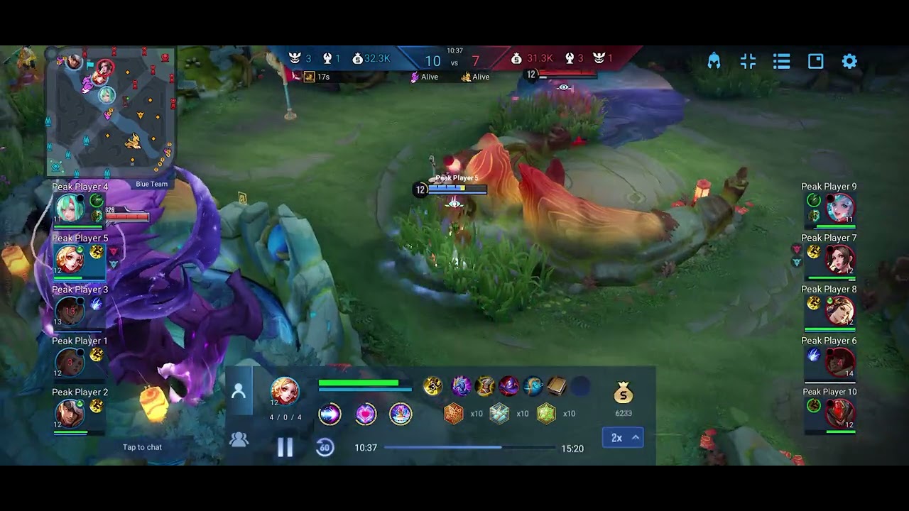 Top 1 erin đánh cực láo vẫn gánh đc team
